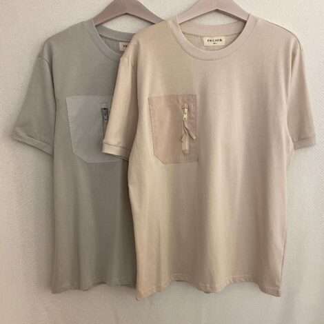 Camiseta bolsillo cremallera