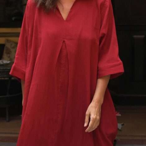 Vestido cuello camisero Hypatia