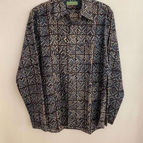 Camisa cruces azules