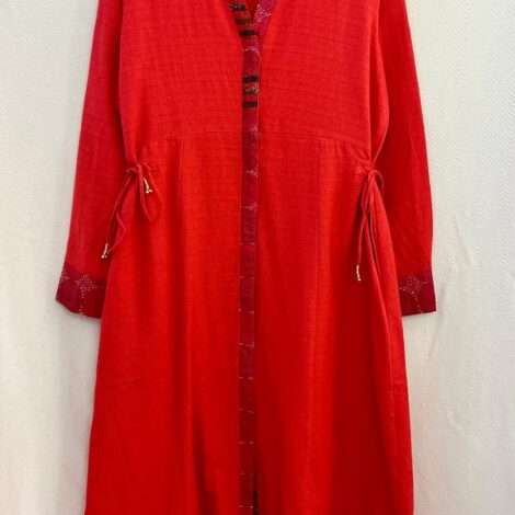 Vestido detalle seda