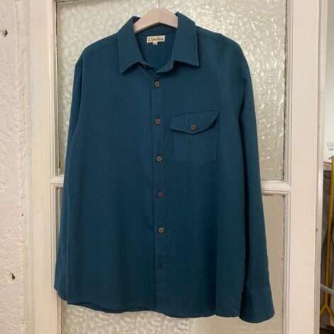 Camisa crepé hombre