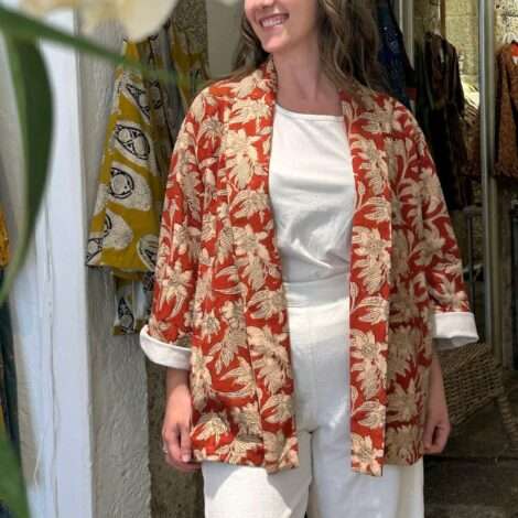 Chaqueta primavera solapa