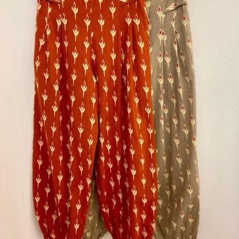 Pantalón bombacho estampado