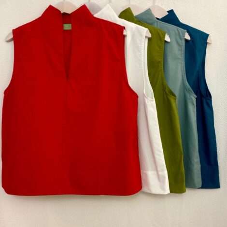 Blusa popelin