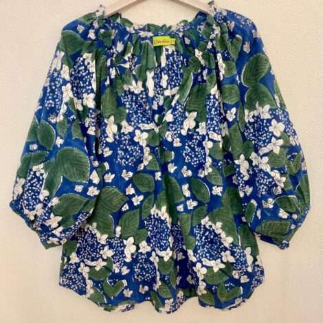Blusa algodón estampada