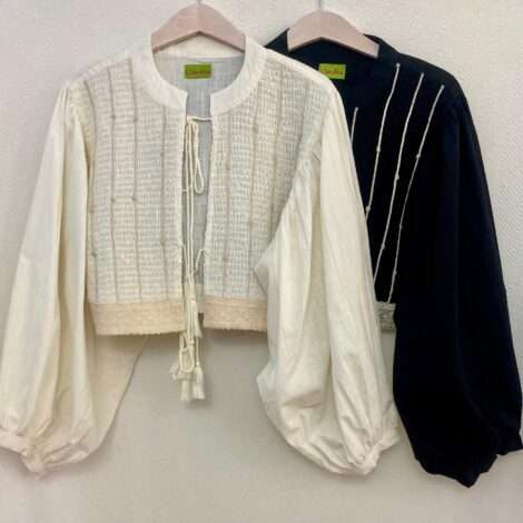 Chaqueta abullonada boho