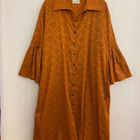 Vestido volante manga