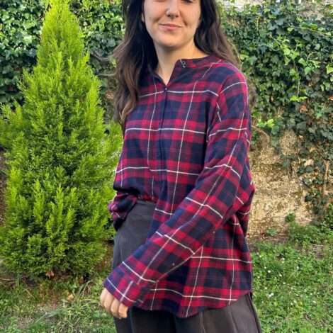 Camisa mao cuadros