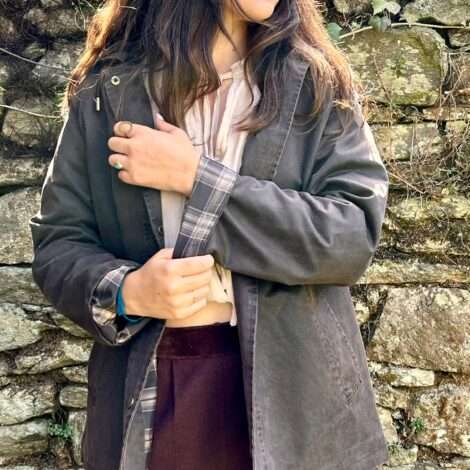 Chaqueta barbour capucha