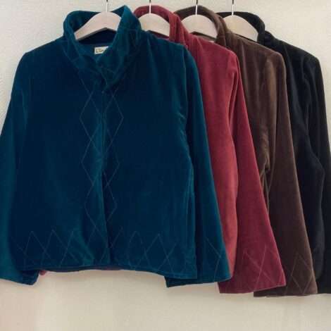 Chaqueta terciopelo corta
