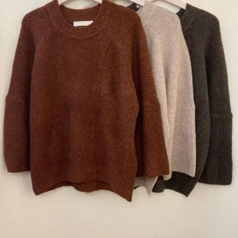 Jersey cuello redondo