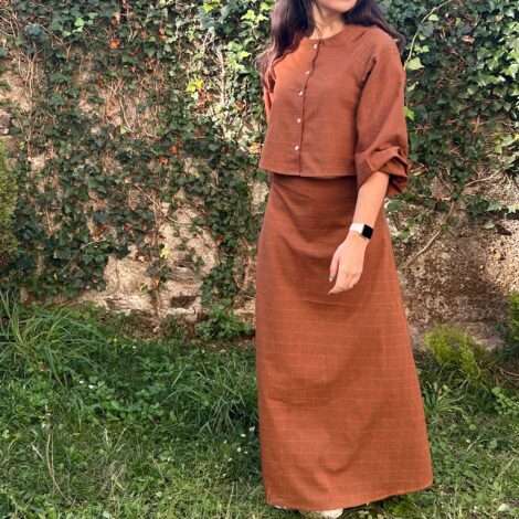Blusa cuadros