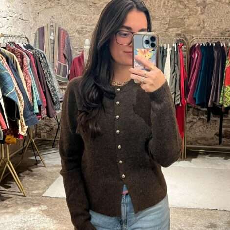 Chaqueta botones plata