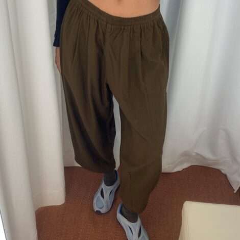 Pantalón bombacho lana
