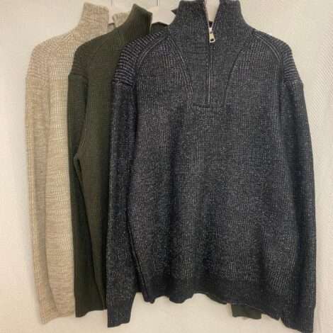 Jersey grueso cremallera