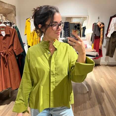 Blusa mao botón