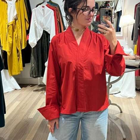 Camisa cruzada