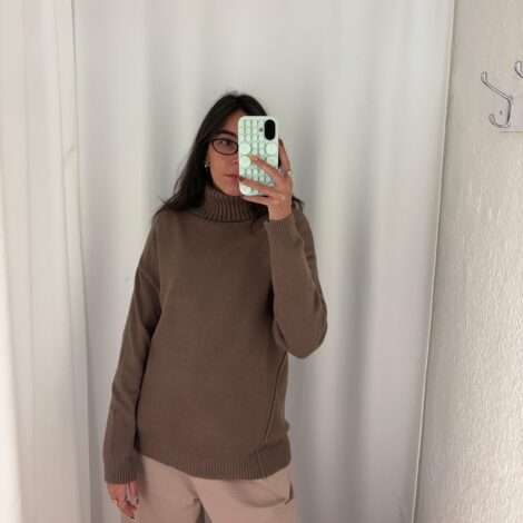 Jersey cuello vuelto